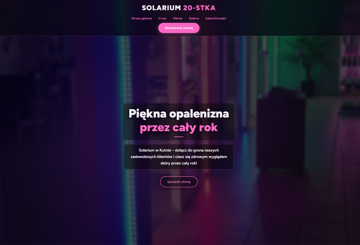 Homepage preview of 20stka.pl
